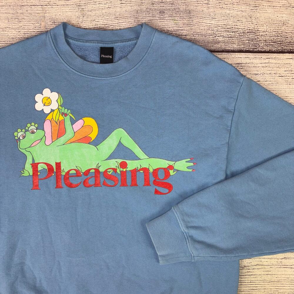 Harry Styles Pleasing Frog Tour Crewneck